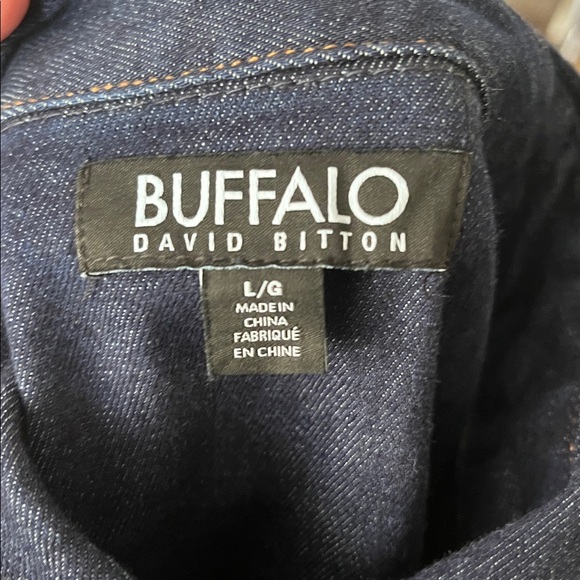 Buffalo Stretch Denim Shirt Blue - Picture 13 of 16